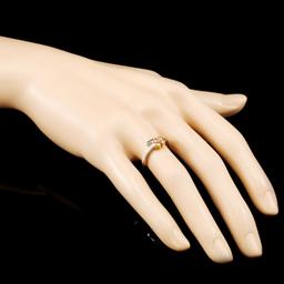 14K Gold 0.27ctw Fancy Color Diamond Ring