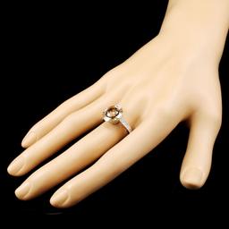 14K Gold 2.85ctw Fancy Color Diamond Ring