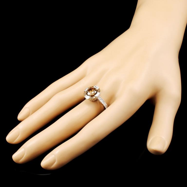 14K Gold 2.85ctw Fancy Color Diamond Ring