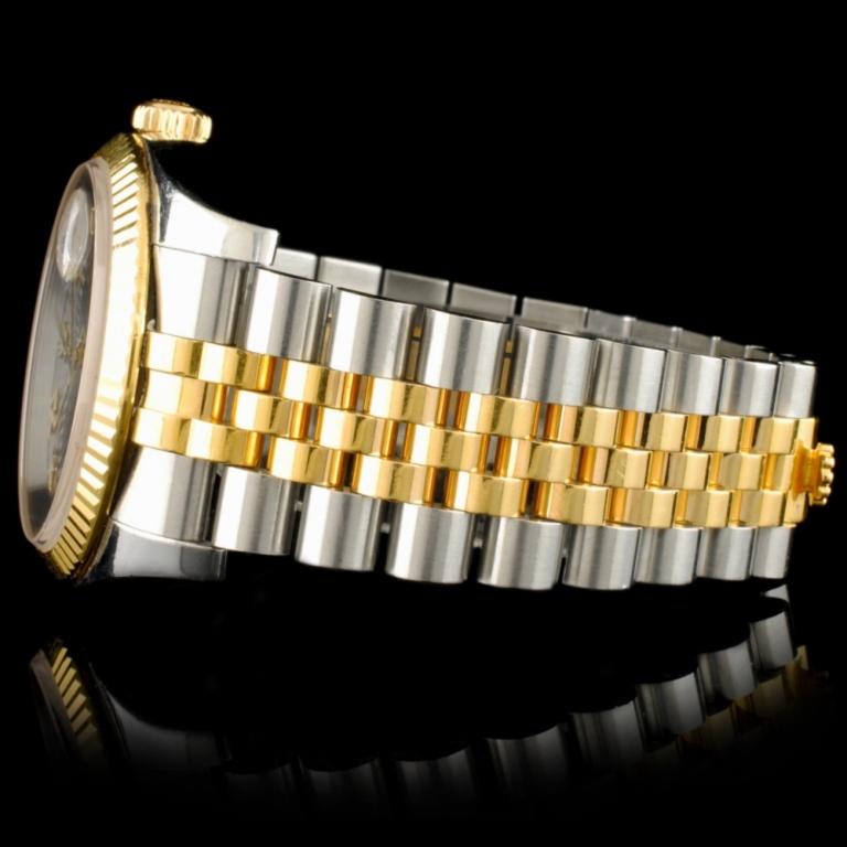 Rolex DateJust 116233 YG/SS Fluted 36MM Watch