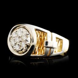 14K Gold 0.56ctw Diamond Ring