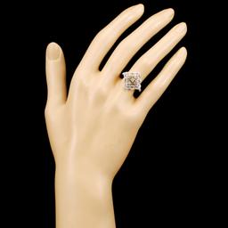 14K Gold 1.19ctw Diamond Ring