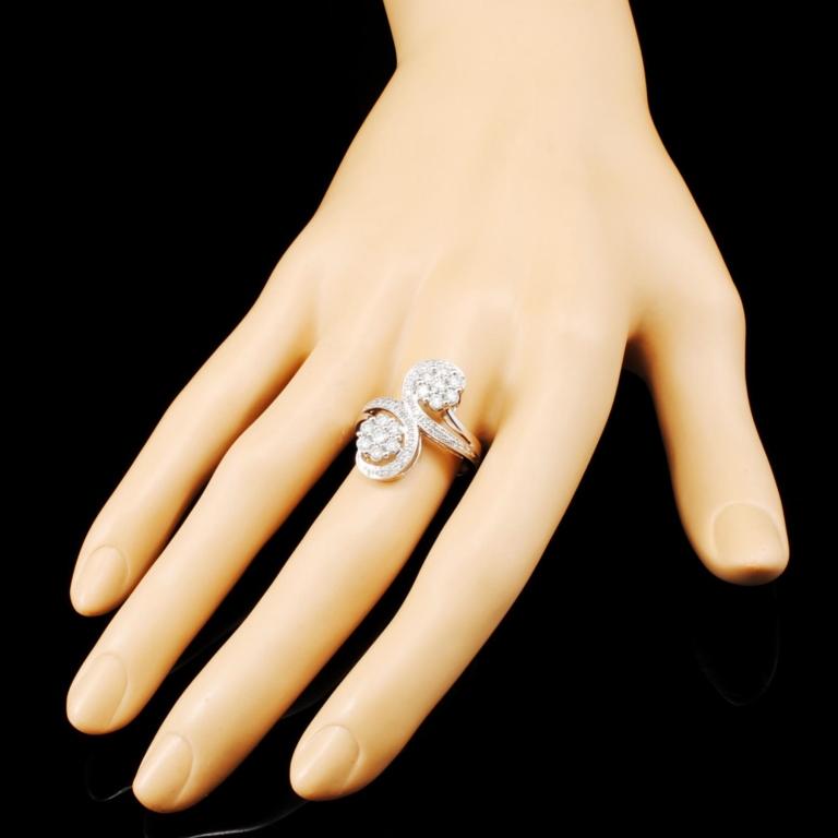 14K Gold 1.20ctw Diamond Ring