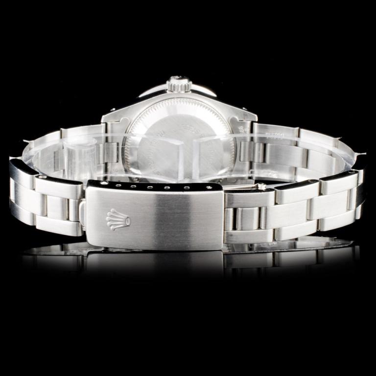 Rolex SS DateJust Diamond Ladies Watch