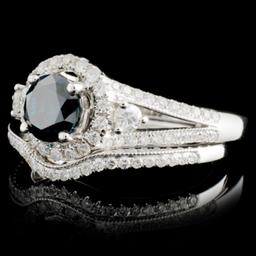 18K Gold 1.47ctw Fancy Color Diamond Ring