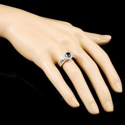 18K Gold 1.47ctw Fancy Color Diamond Ring