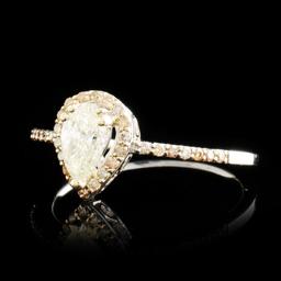 14K Gold 0.76ctw Diamond Ring