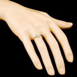 14K Gold 0.76ctw Diamond Ring