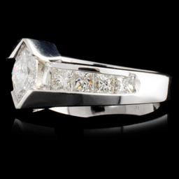 14K Gold 1.55ctw Diamond Ring