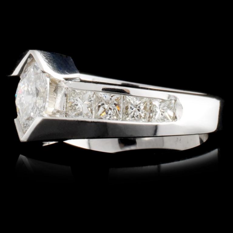 14K Gold 1.55ctw Diamond Ring