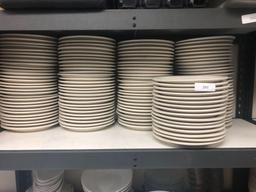 Approximately 136-Count 10-1/2" Crestware Plates