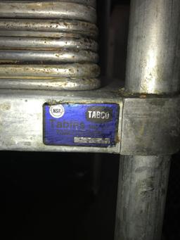 Stainless Steel Top Bullnose Prep Table