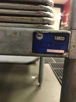 Stainless Steel Top Bullnose Prep Table