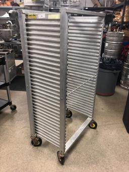 Cres-Cor 26" Tray Rack On Casters