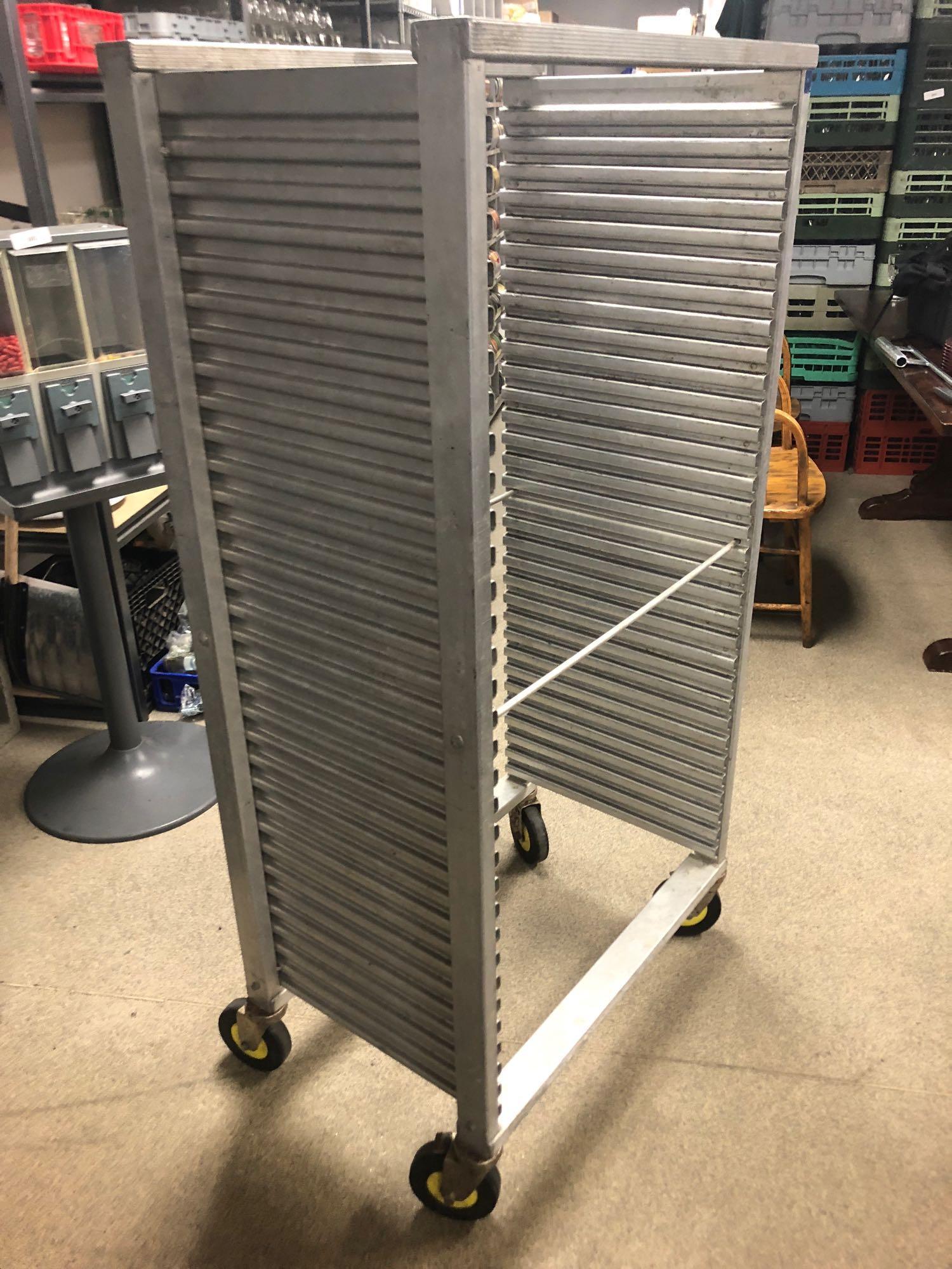 Cres-Cor 26" Tray Rack On Casters