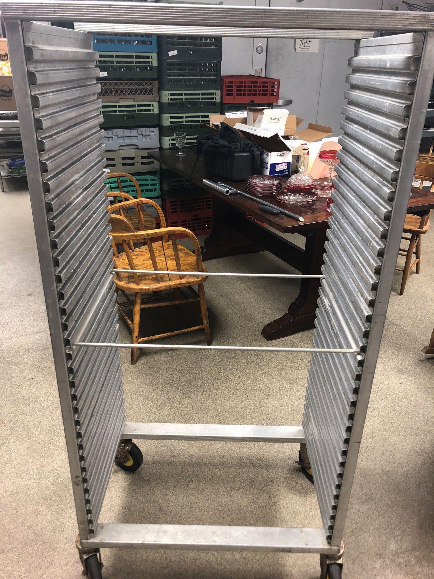 Cres-Cor 26" Tray Rack On Casters