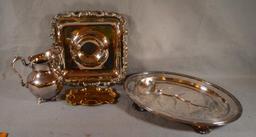4 Silverplate Pieces