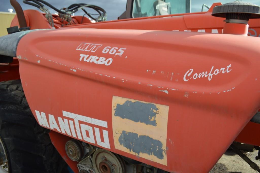 Manitou MVT 665 Turbo All Terrain Tractor Forklift