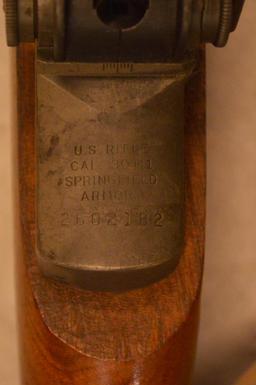 Springfield M-1 T-26 Tanker Garand 30cal. Semi Automatic Rifle