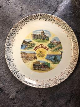 (12) Assorted Decorative Plates
