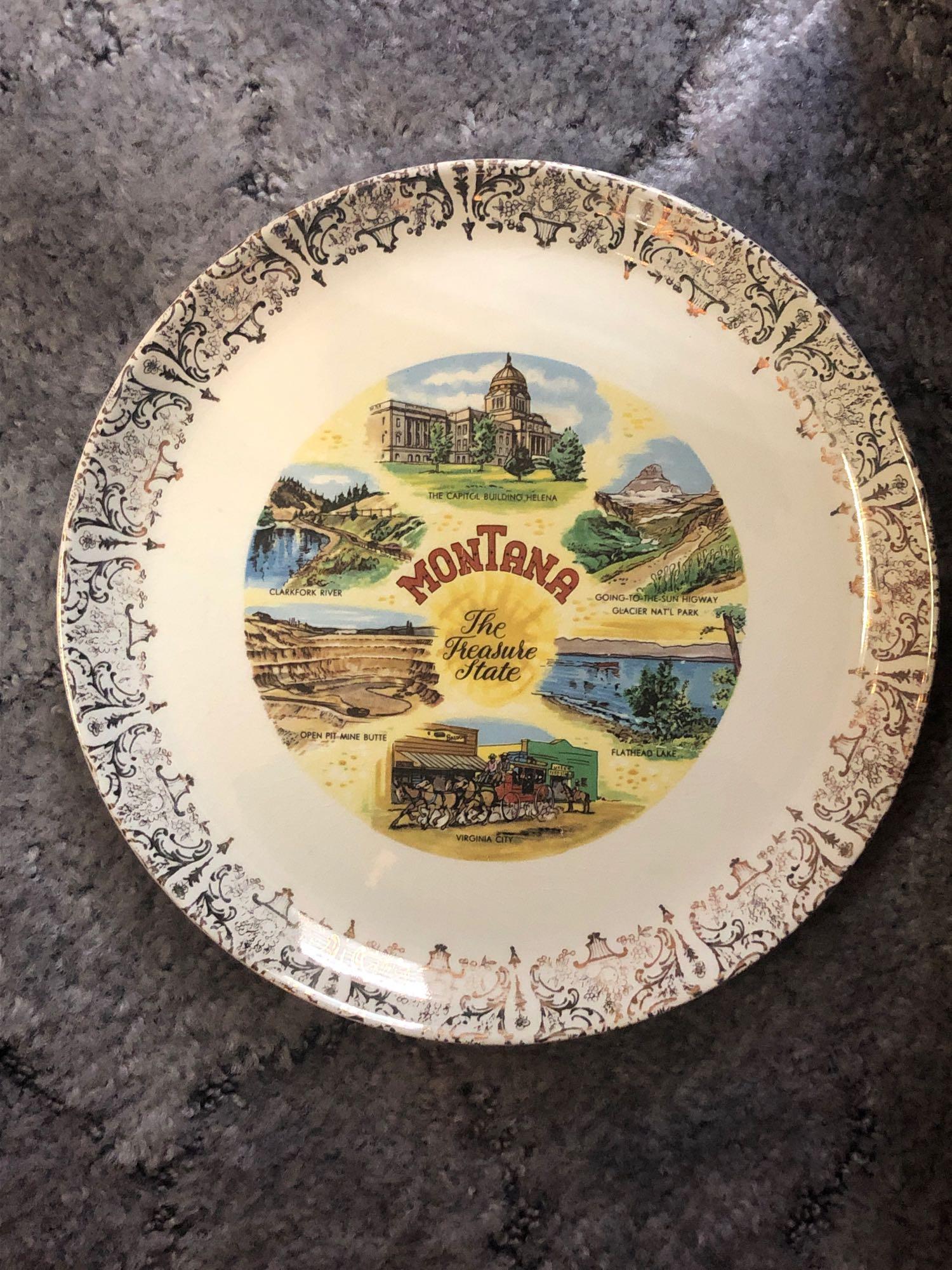 (12) Assorted Decorative Plates