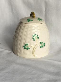Belleek Shamrock Cup Marmalade