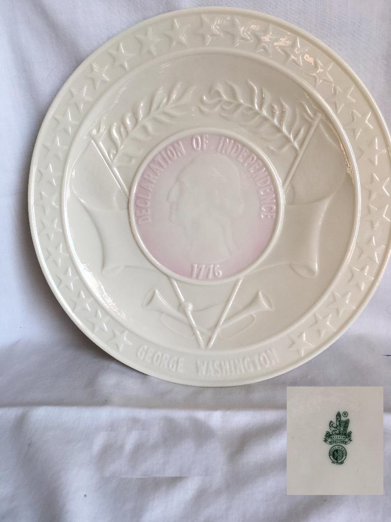 Belleek Declaration of Independence Plate