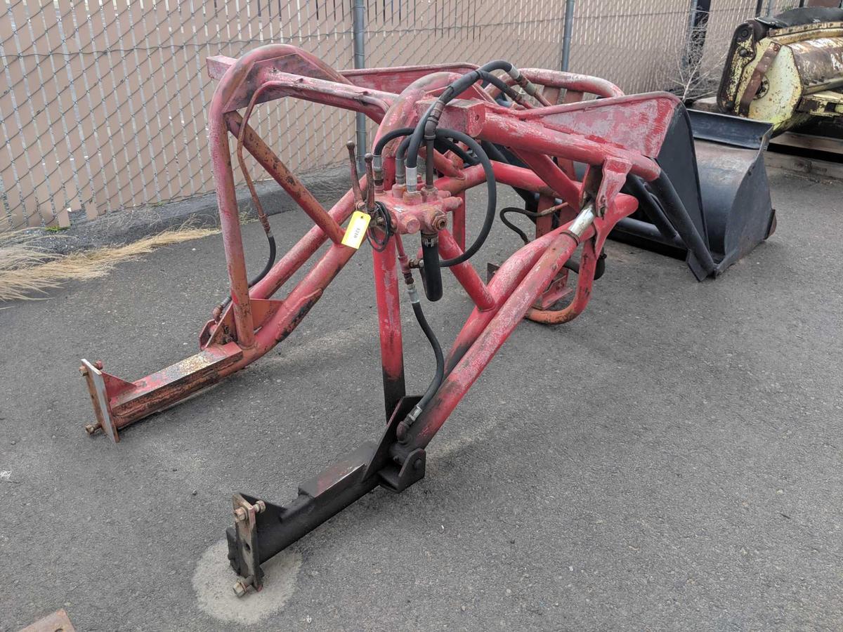 Wagner Iron Works Model H805 10 Front End Loader w/ Bucket