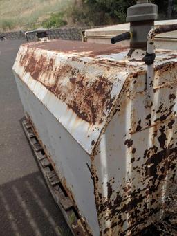4'L x 1-1/2'W x 2'D Fuel Tank