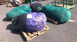 (4) Bags of Medium Weight Vineyard Netting.