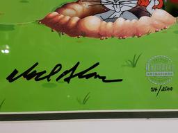 Elmer Fudd & Bugs Bunny "A Classic Confrontation" Animated Animation Signed & Numbered 514/2500