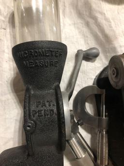 Hollywood Gun Shop Reload Press, Micrometer Measure & Dies