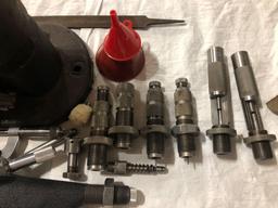 Hollywood Gun Shop Reload Press, Micrometer Measure & Dies