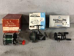 (3) Assorted Fishing Reels
