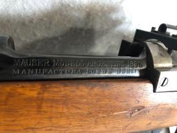 Mauser Sporter Model 1891 7.65 Argentine (Belgian) Bolt Action Rifle S/N H9256