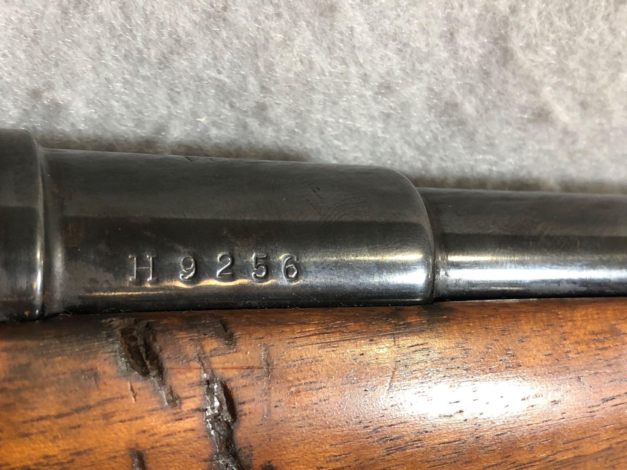 Mauser Sporter Model 1891 7.65 Argentine (Belgian) Bolt Action Rifle S/N H9256