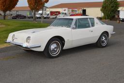 1963 Studebaker Avanti R2, Paxton Supercharger, Jet Thrust 289 V-8, 4 BBL, Borg Warner 3-speed AT