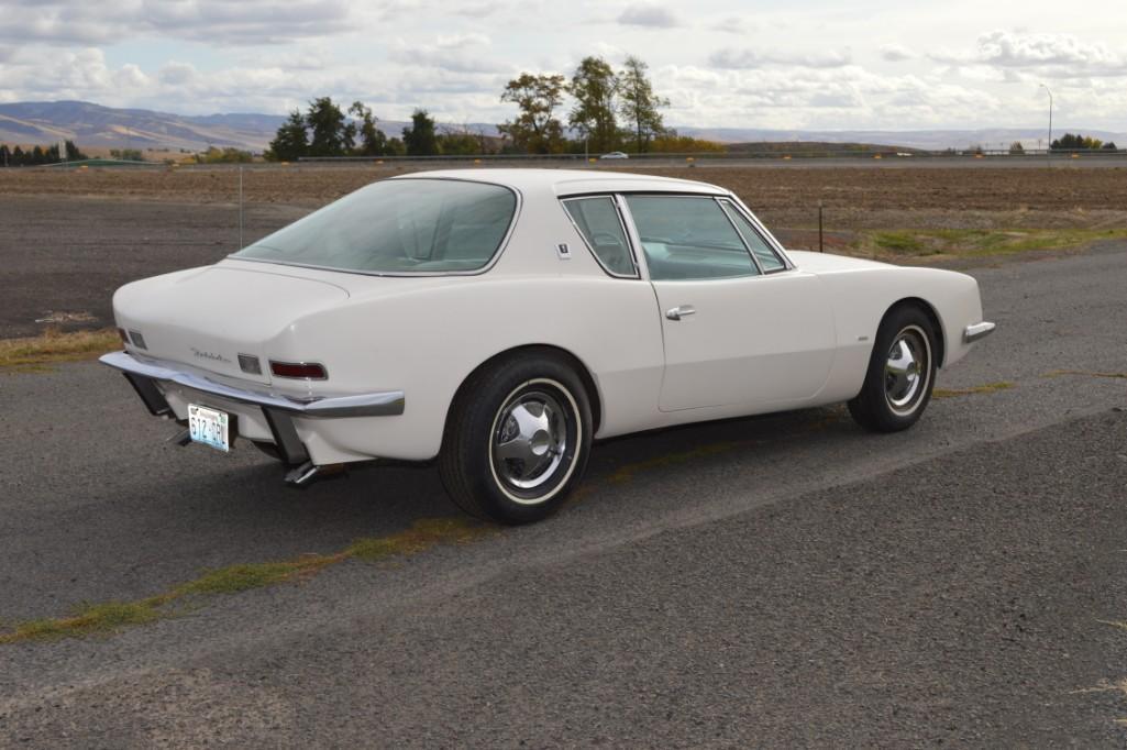 1963 Studebaker Avanti R2, Paxton Supercharger, Jet Thrust 289 V-8, 4 BBL, Borg Warner 3-speed AT