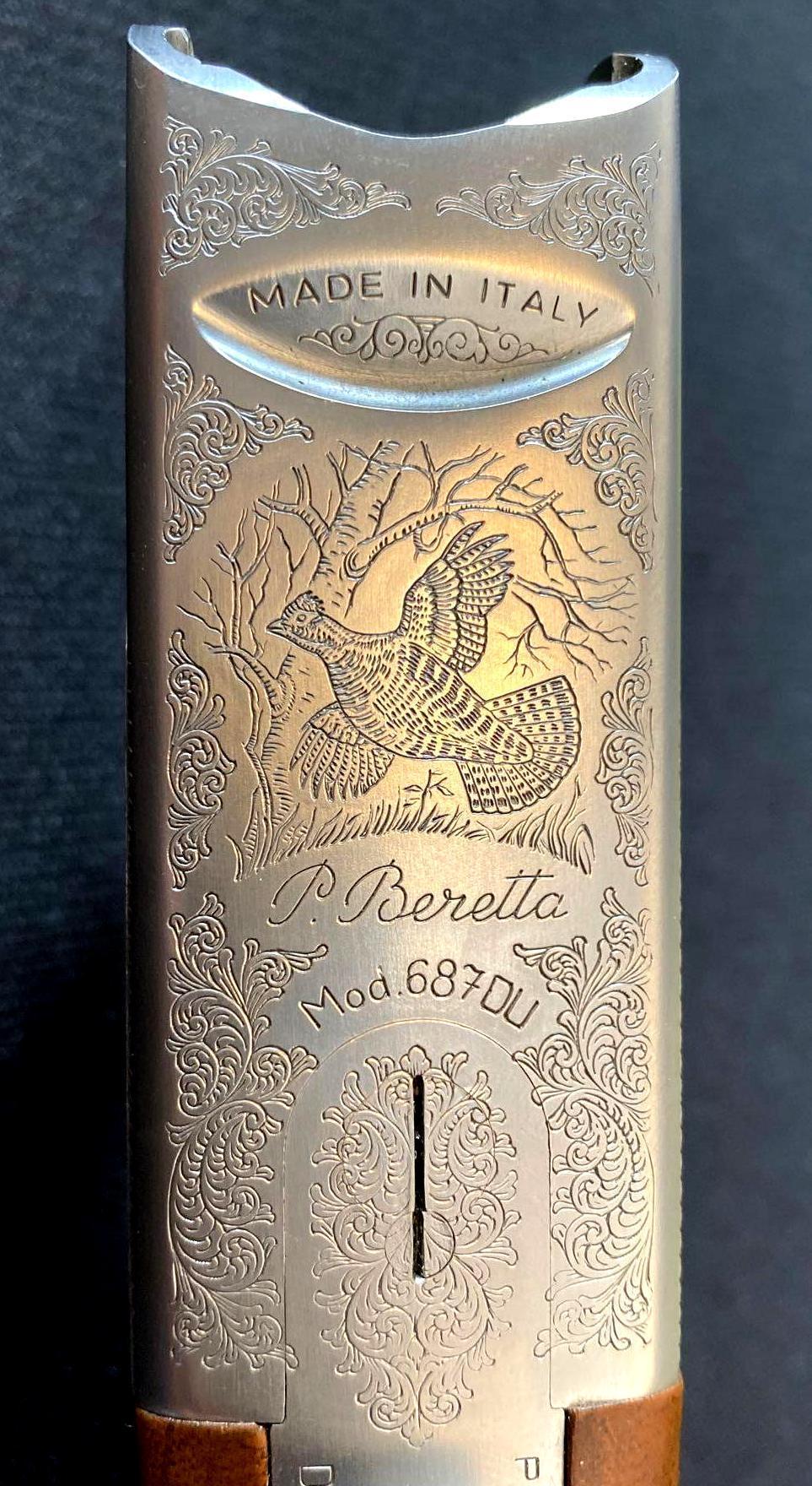Beretta Ducks Unlimited Special Edition Model 687DU 410-Ga Over Under Break Action Shotgun w/ Case