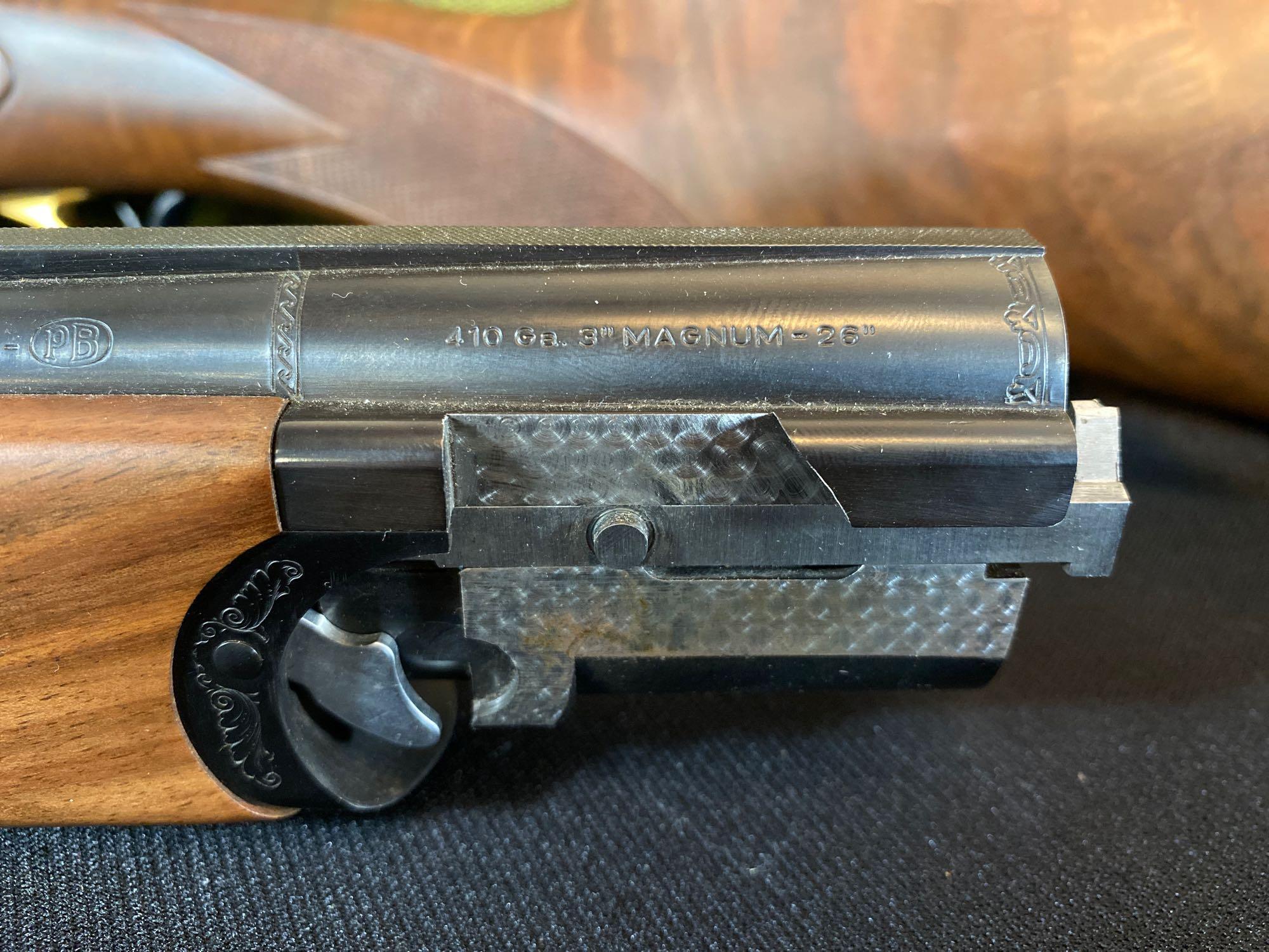 Beretta Ducks Unlimited Special Edition Model 687DU 410-Ga Over Under Break Action Shotgun w/ Case