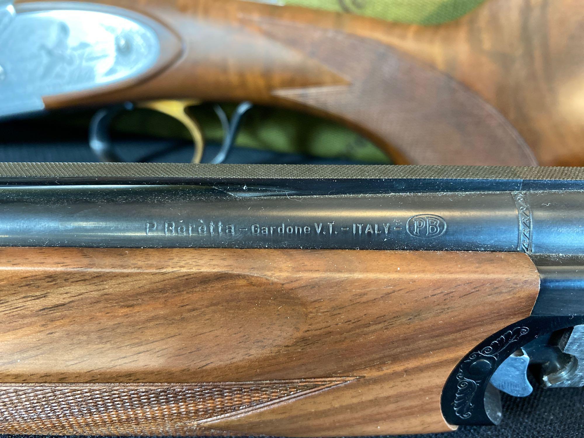 Beretta Ducks Unlimited Special Edition Model 687DU 410-Ga Over Under Break Action Shotgun w/ Case