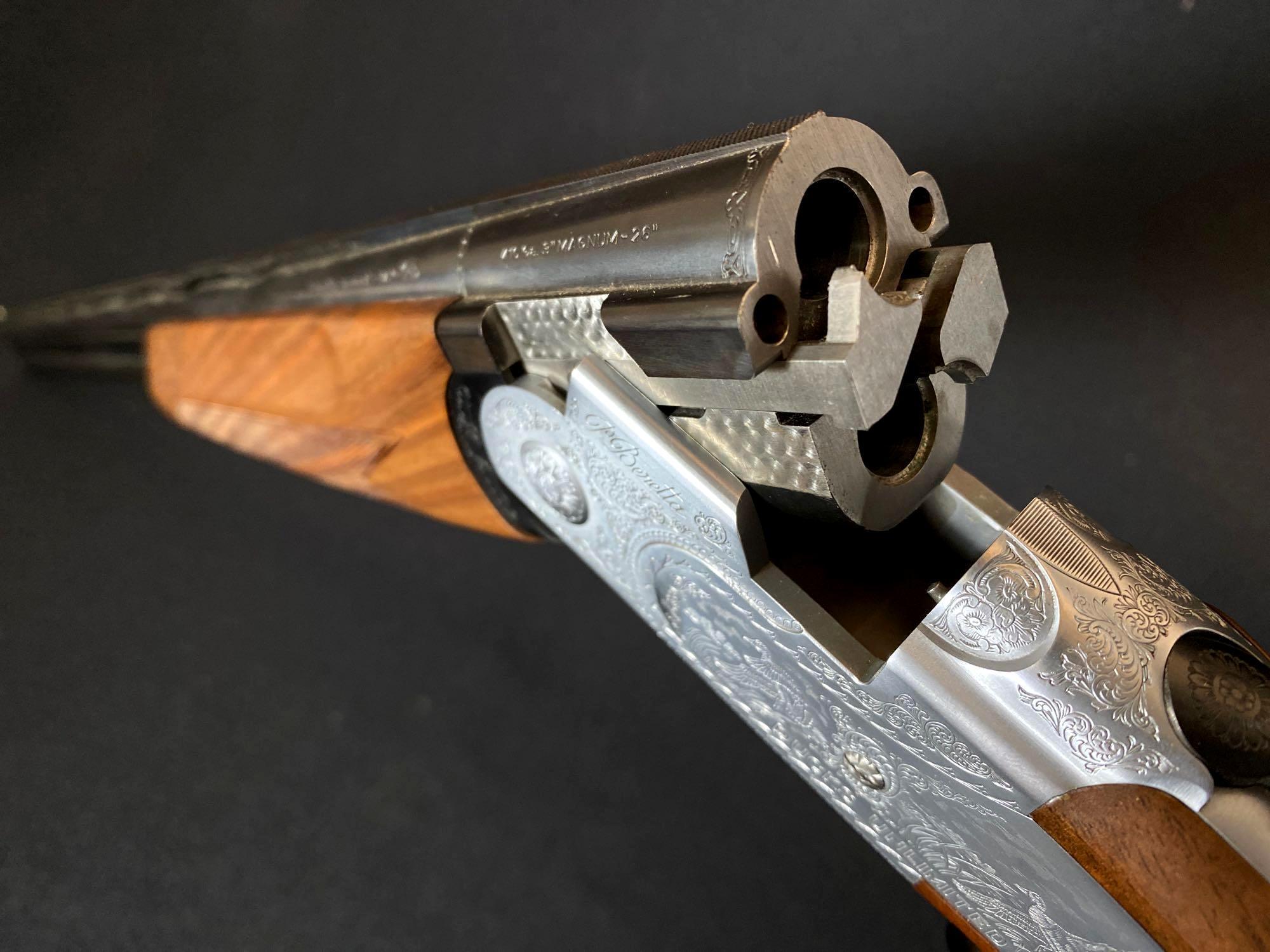 Beretta Ducks Unlimited Special Edition Model 687DU 410-Ga Over Under Break Action Shotgun w/ Case