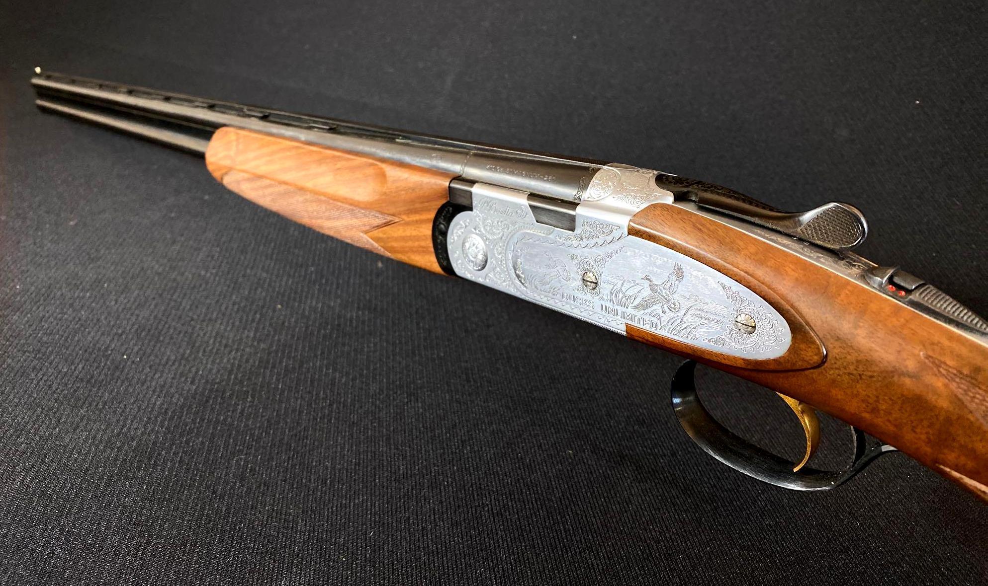 Beretta Ducks Unlimited Special Edition Model 687DU 410-Ga Over Under Break Action Shotgun w/ Case