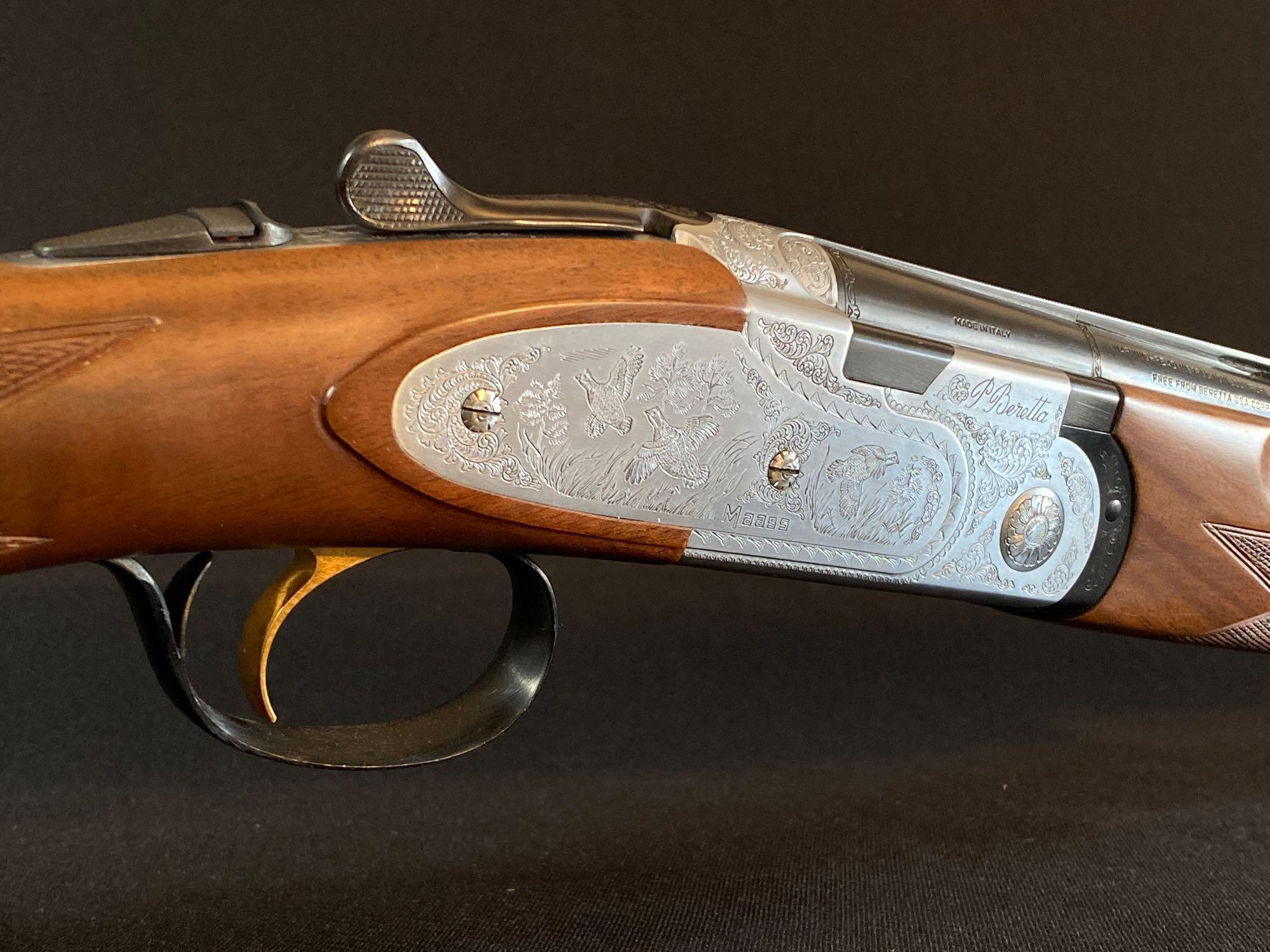 Beretta Ducks Unlimited Special Edition Model 687DU 410-Ga Over Under Break Action Shotgun w/ Case