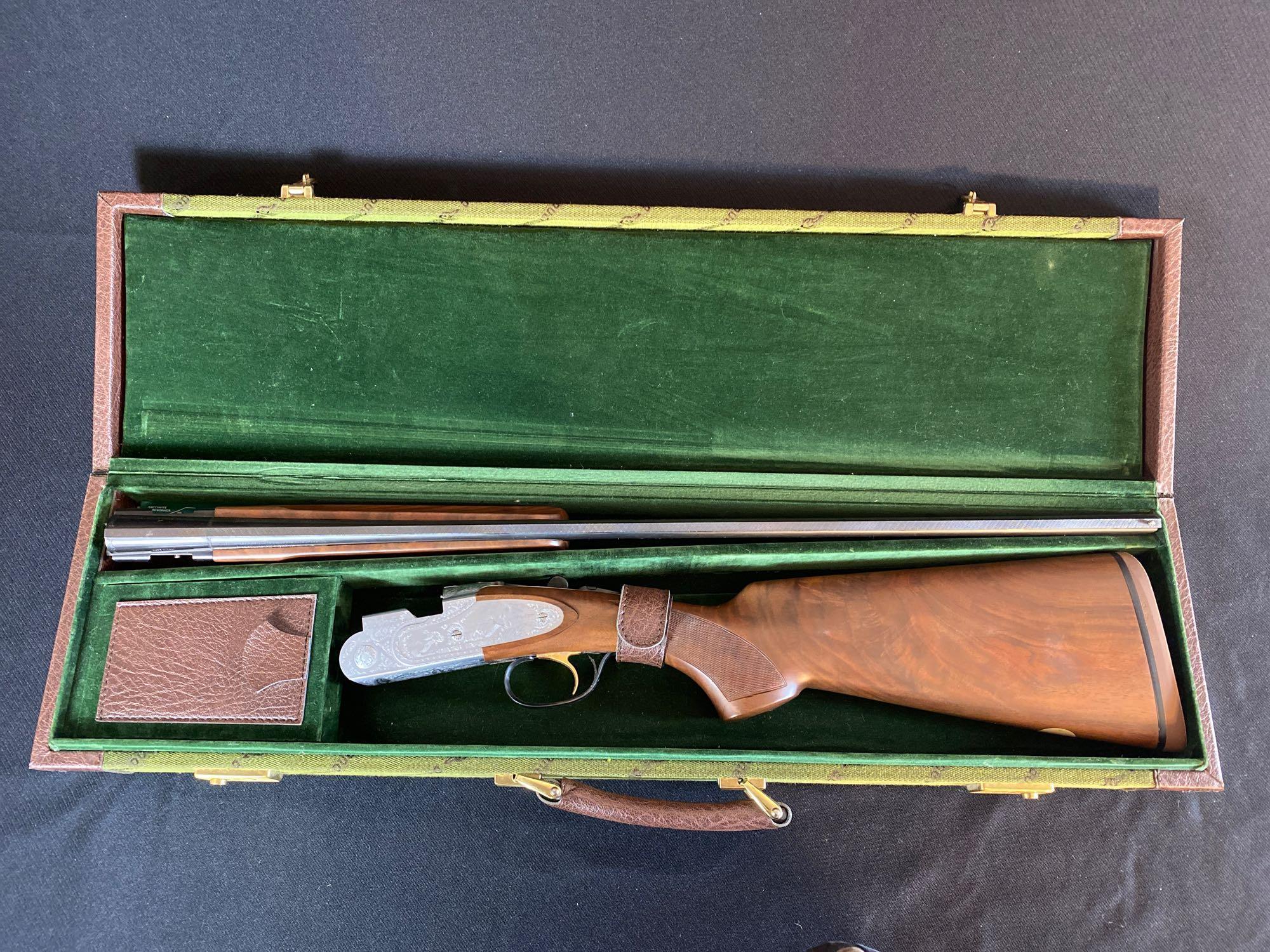 Beretta Ducks Unlimited Special Edition Model 687DU 410-Ga Over Under Break Action Shotgun w/ Case