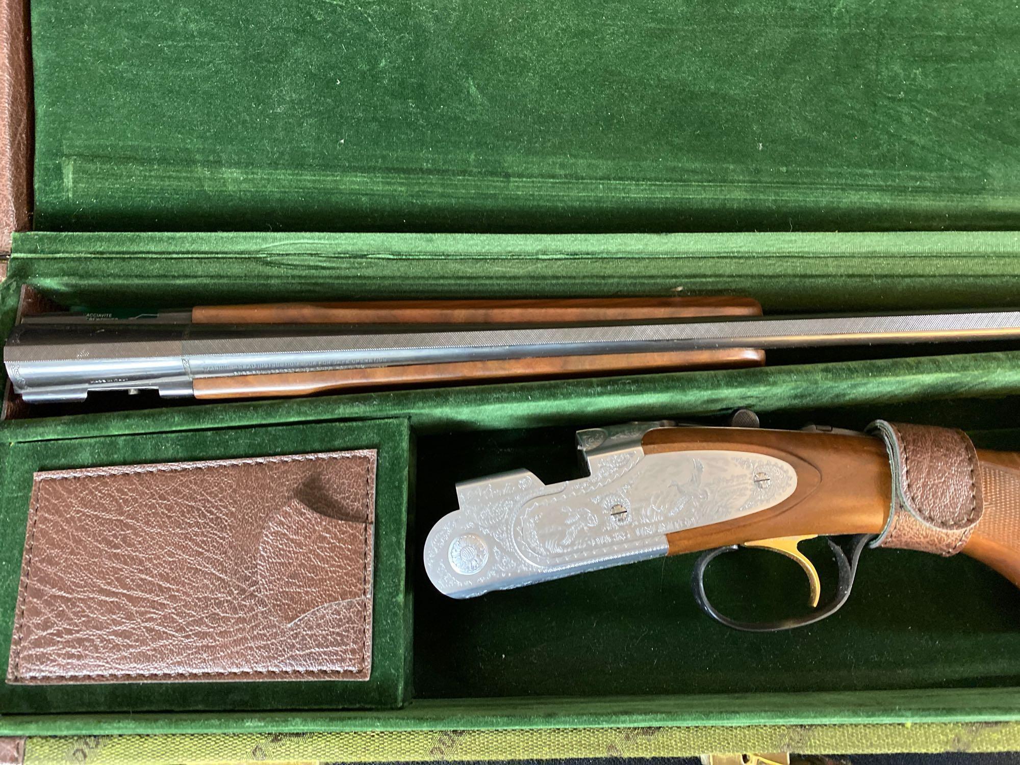 Beretta Ducks Unlimited Special Edition Model 687DU 410-Ga Over Under Break Action Shotgun w/ Case