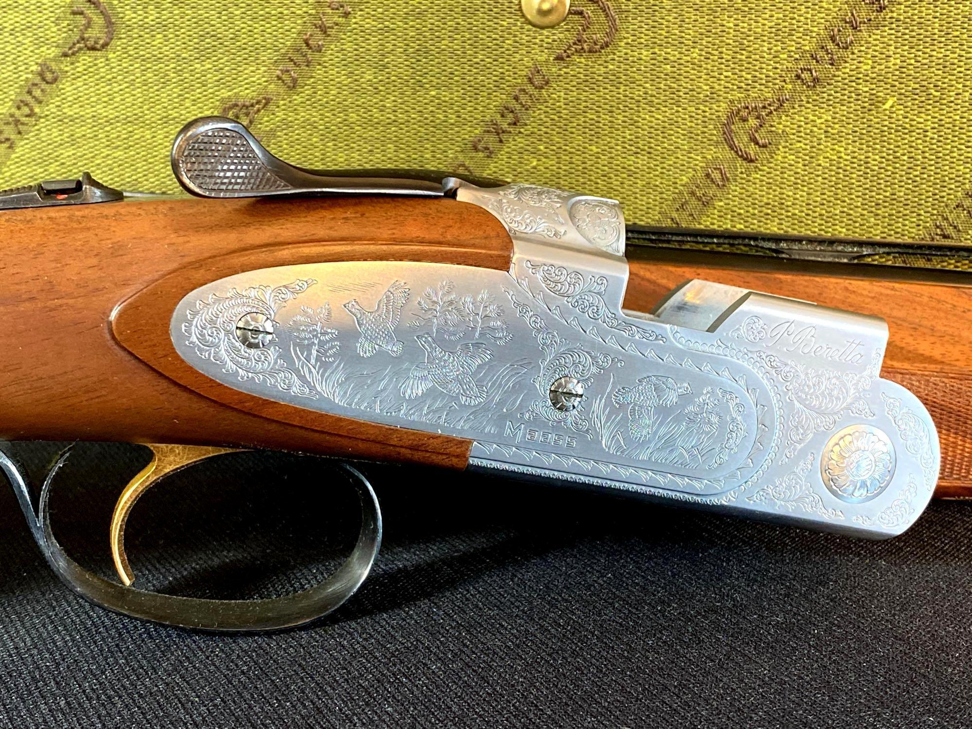 Beretta Ducks Unlimited Special Edition Model 687DU 410-Ga Over Under Break Action Shotgun w/ Case