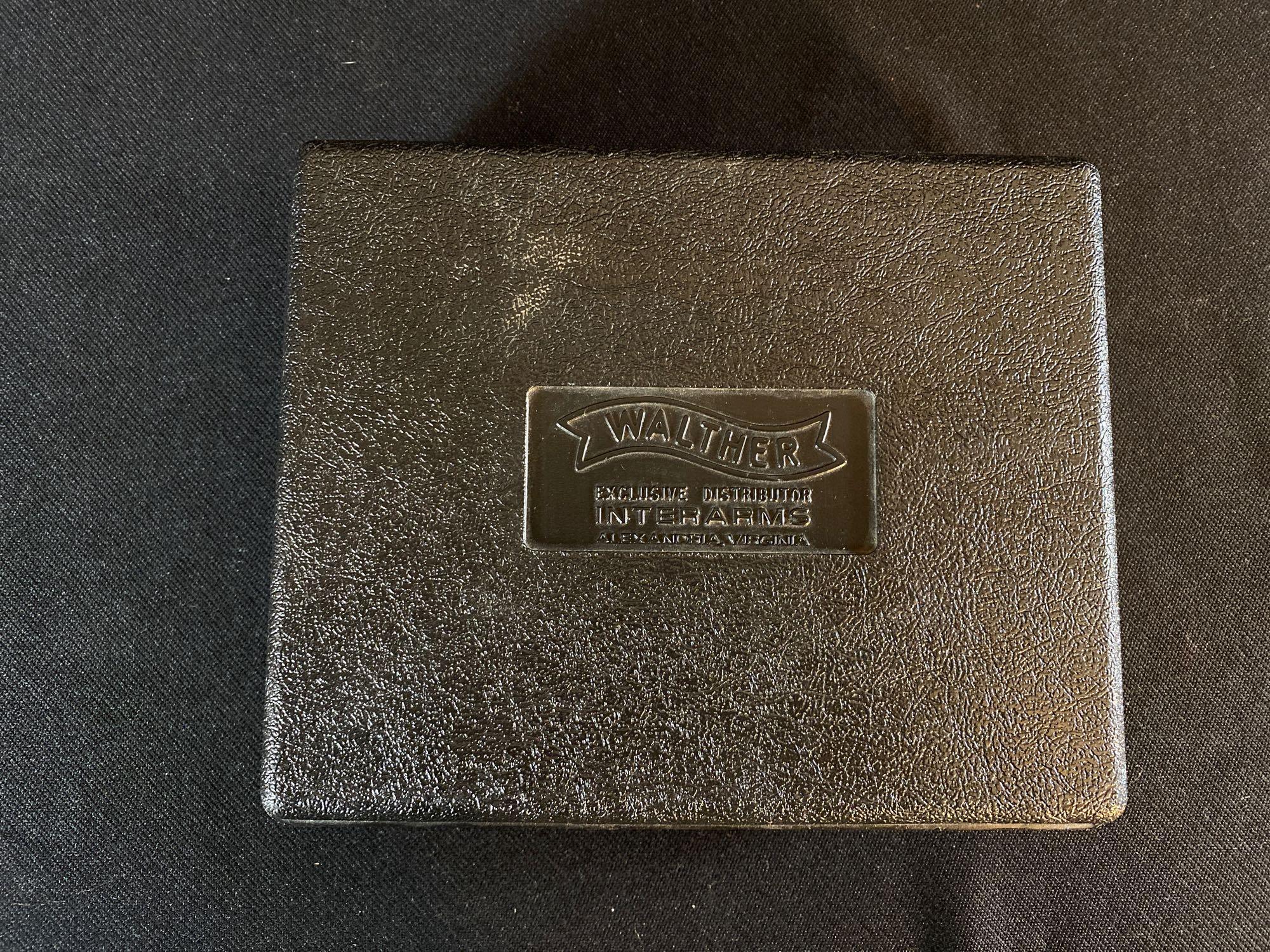 Walther Model PPK .380ACP Semi-Auto Pistol w/ Case