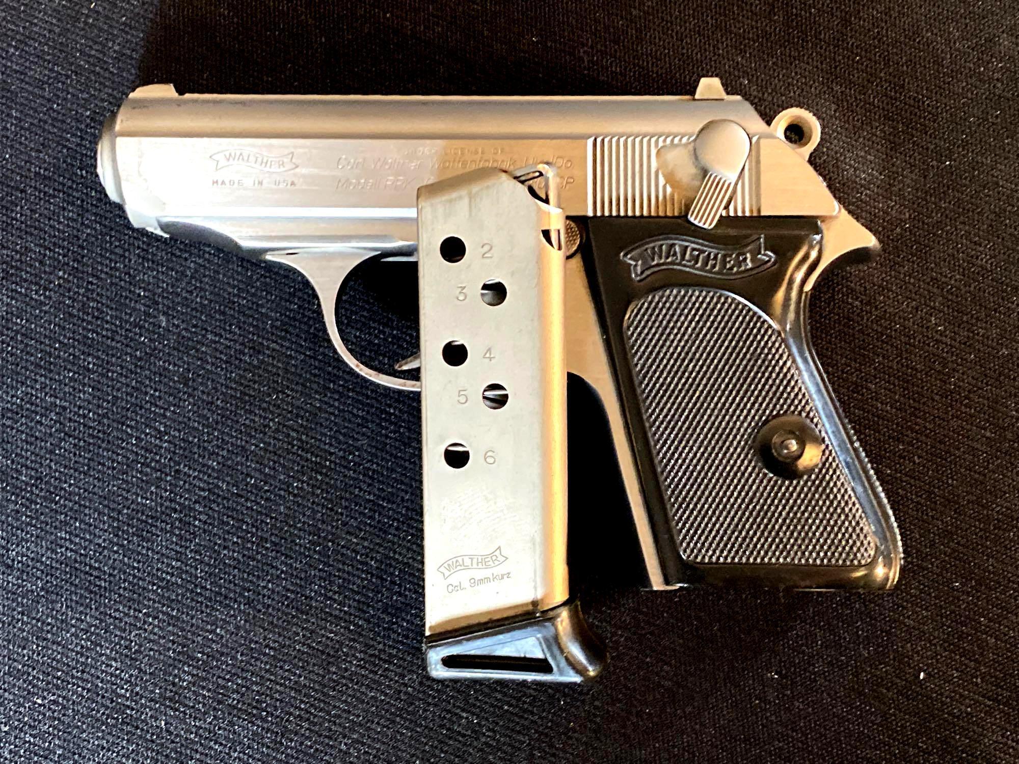 Walther Model PPK .380ACP Semi-Auto Pistol w/ Case