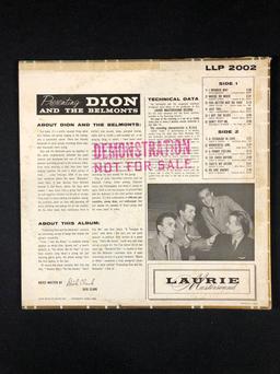 "Dion And the Belmonts" Autographed Album Signed by Dion DiMucci